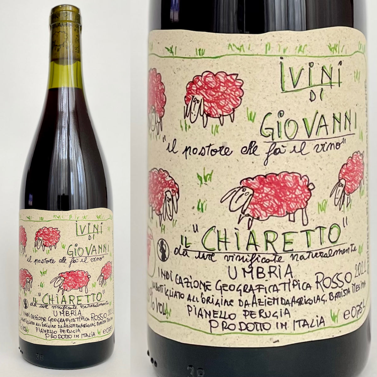 イ・ヴィニ・ディ・ジョヴァンニ キアレット 2021 - I Vini di Giovanni Chiaretto 2021 – ワインショップ  アトラス