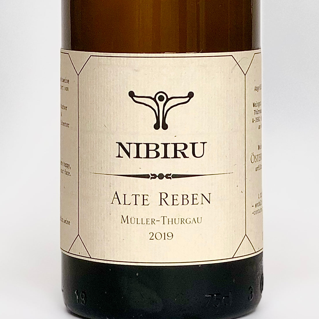 Nibiru Alte Reben Müller-Thurgau 2019 - ニビル アルテ・レーベン・ミュラー・トゥルガウ 2019
