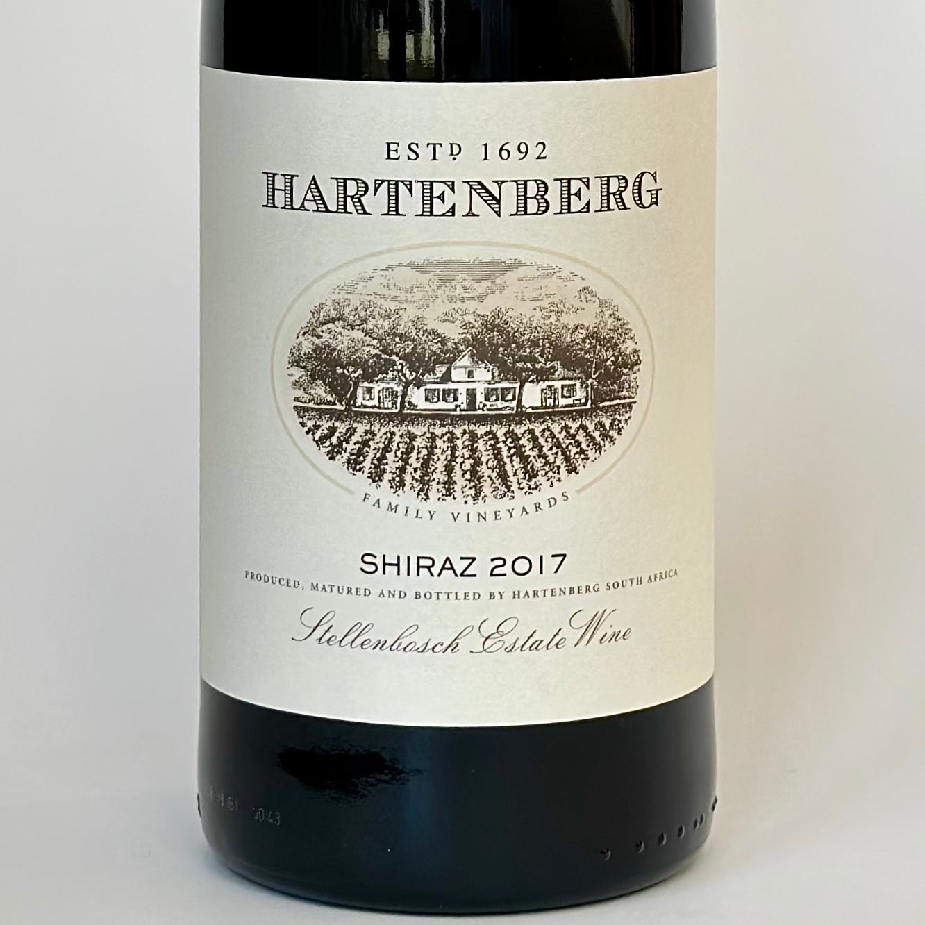 Hartenberg Shiraz 2017 - ハーテンバーグ シラーズ 2017