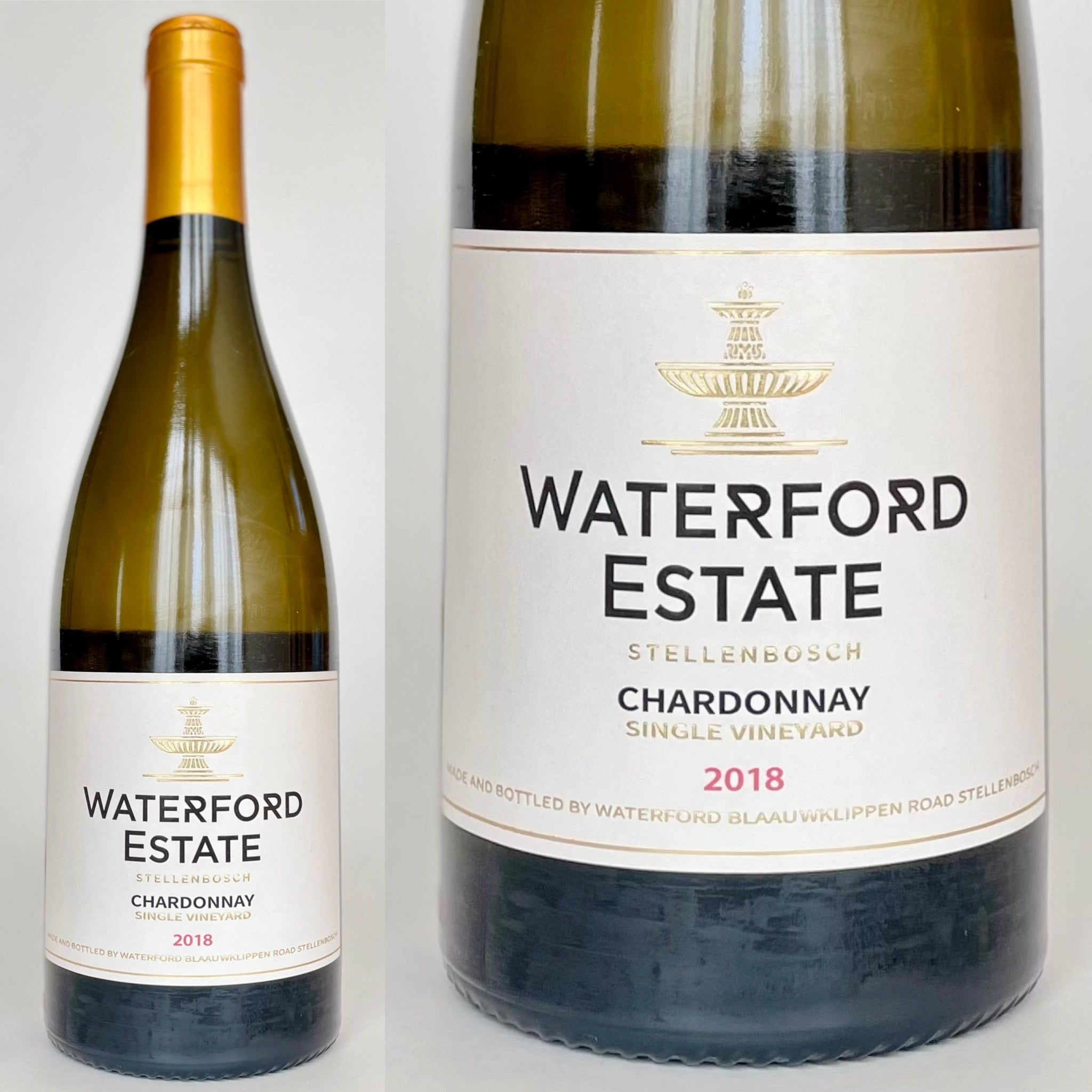 Waterford Estate Single Vineyard Chardonnay 2018 - ウォーターフォード エステート シング