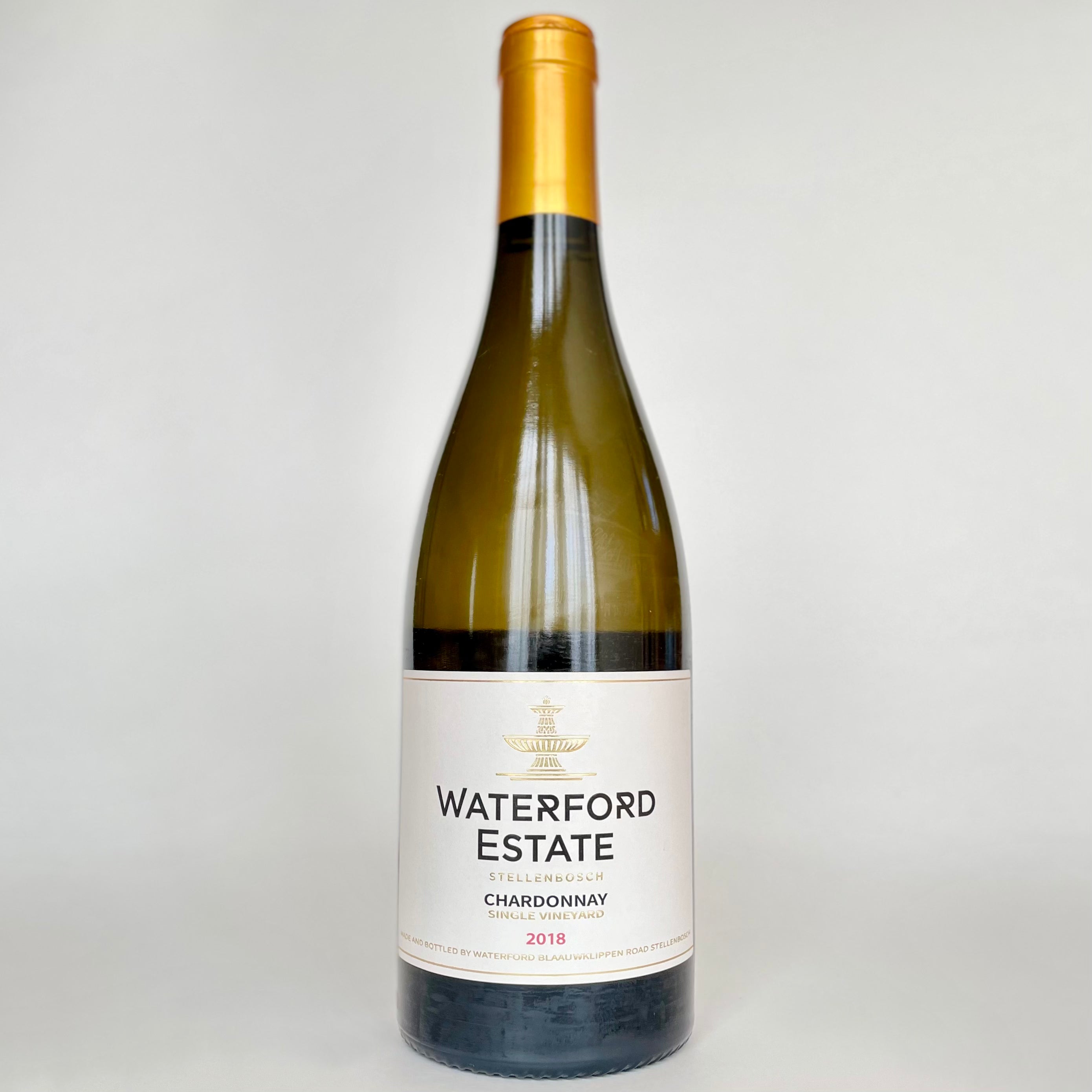 Waterford Estate Single Vineyard Chardonnay 2018 - ウォーターフォード エステート シングル・ヴィンヤード シャルドネ 2018